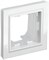 BRITE Рамка 1-мест. IP44 РУ-1-БрБ-44 бел. IEK BR-M12-44-K01 - фото 242148