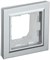 BRITE Рамка 1-мест. IP44 РУ-1-БрА-44 алюм. IEK BR-M12-44-K47 - фото 242156