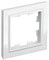BRITE Рамка 1-мест. РУ-1-БрБ бел. IEK BR-M12-K01 - фото 242158