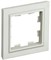 BRITE Рамка 1-мест. РУ-1-БрКр беж. IEK BR-M12-K10 - фото 242160