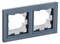 BRITE Рамка 2-мест. IP44 РУ-2-БрМ-44 мар. IEK BR-M22-44-K35 - фото 242171