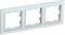 BRITE Рамка 3-мест. РУ-3-БрЖ жемч. IEK BR-M32-K36 - фото 242191
