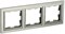BRITE Рамка 3-мест. РУ-3-БрШ шамп. IEK BR-M32-K37 - фото 242192
