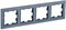 BRITE Рамка 4-мест. РУ-4-БрМ мар. IEK BR-M42-K35 - фото 242200