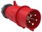 MAGNUM Вилка перенос. ССИ-015 16А-6ч 380В 3P+PE+N IP44 IEK PSN02-016-5 - фото 242344