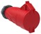 MAGNUM Розетка перенос. ССИ-224 32А-6ч 380В 3P+PE IP44 IEK PSN22-032-4 - фото 242362