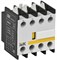 Приставка ПКИ-22 дополнительные контакты 2NO+2NC IEK KPK10-22 - фото 242427