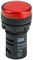 Лампа AD22DS(LED)матрица d22мм красный 12В AC/DC IEK BLS10-ADDS-012-K04 - фото 242512