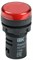 Лампа AD22DS(LED)матрица d22мм красный 110В AC/DC IEK BLS10-ADDS-110-K04 - фото 242516