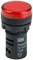 Лампа AD22DS(LED)матрица d22мм красный 230В IEK BLS10-ADDS-230-K04 - фото 242524