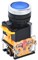 Кнопка D8-11T d=22мм 1NO+1NC с фиксацией синяя IEK BBT30-11T-3-21-K07 - фото 242552