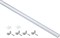 Профиль алюм. для LED ленты 2207 встр. трап. 2м к-т опал IEK LSADD2207-SET1-2-V4-1-08 - фото 242950
