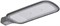 Светильник LED консольный ДКУ 1012-150Ш 5000К IP65 серый IEK LDKU1-1012-150-5000-K03 - фото 243093