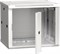 ITK Шкаф LINEA W 9U 600x450 мм дверь стекло, RAL7035 LWR3-09U64-GF - фото 243282