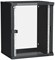 ITK Шкаф LINEA WE 15U 600x450мм дверь стекло черный LWE5-15U64-GF - фото 243317