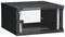 ITK Шкаф LINEA WE 6U 600x600мм дверь стекло черный LWE5-06U66-GF - фото 243323