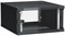 ITK Шкаф LINEA WE 6U 600x650мм дверь стекло черный LWE5-06U67-GF - фото 243331