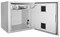 ITK Шкаф уличный 19" 9U 650x600, IP55 металл дверь, серый LO35-09U66-M55 - фото 243338