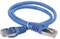 ITK Коммутационный шнур (патч-корд), кат.5Е FTP, 0,5м, синий PC03-C5EF-05M - фото 243453