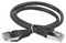 ITK Коммутационный шнур (патч-корд), кат.5Е FTP, 2м, черный PC09-C5EF-2M - фото 243463