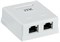 ITK Настенная инф. розетка RJ45 кат. 6 FTP 2-порт CS2-1C06F-22 - фото 243491
