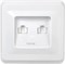 VEGA Роз. 2-мест. комп. RJ45 кат.5е РК10-2-ВБ бел. IEK EKV25-K01-DM - фото 243903
