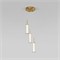 Подвесной светодиодный светильник 50386/3 LED латунь a067954 - фото 248101