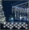 Новогодняя гирлянда занавес белый 1,5*1м IP20 200-001 белый a044087 - фото 252923