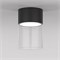 Светильник потолочный светодиодный 10W 4000К черный/прозрачный 25047/LED a064709 - фото 256733