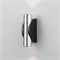Настенный светодиодный светильник Steel LED черный/сталь 40109/LED чёрный/сталь a055629 - фото 260002