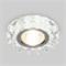 Точечный светильник с LED подсветкой 6037 MR16  SL зеркальный/серебро a031519 - фото 262938