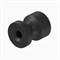 Изоляторы 100 шт черный матовый Vintage W6433408 a064921 - фото 263353
