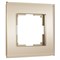 Рамка из стекла на 1 пост Senso шампань soft-touch W0013111 a064576 - фото 263375