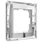 Рамка из стекла на 1 пост Diamant зеркальный W0011220 a051017 - фото 265744