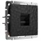 Розетка Ethernet RJ-45 (Hammar черный) W1281008 a052047 - фото 281706