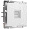 Розетка Ethernet RJ-45 (Hammer белый) W1281001 a052015 - фото 281819
