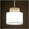 Подвесной светильник с тканевым рассеивателем 10078 Duo a068553