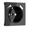 Накладка для розетки USB (черный акрил) W1179548 a064050 - фото 302593