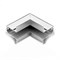 Коннектор угловой внутренний для встраиваемого шинопровода Slim Magnetic белый 85093/00 a061240