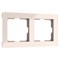 Рамка из акрила на 2 поста Acrylic айвори W0022743 a060538 - фото 306247