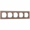 Рамка из стекла на 5 постов Favorit латте W0051142 a058822