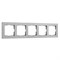 Рамка из поликарбоната на 5 постов Hammer серебряный W0052406 a052530