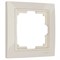 Рамка из поликарбоната на 1 пост Snabb Basic слоновая кость W0012003 a051297
