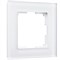 Рамка из стекла на 1 пост Favorit белый матовый W0011105 a051290