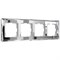 Рамка из стекла на 4 поста Diamant зеркальный W0041220 a051018 - фото 313508