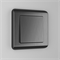 Выключатель одноклавишный (графит рифленый) W1110004 a050755
