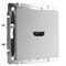 Розетка HDMI серебряный WL06-60-11 a039268 - фото 317106