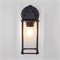 Уличный настенный светильник Brick черный IP33 1008D черный a038438