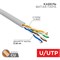 Кабель витая пара U/UTP, CAT 5e, PVC, 4PR, 24AWG, INDOOR, SOLID, серый, 305м, серия LIGHT, РФ REXANT 01-0052-R