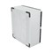 Корпус пластиковый ЩМПп с прозрачной дверцей 370х325х150мм IP65 REXANT 11-0455